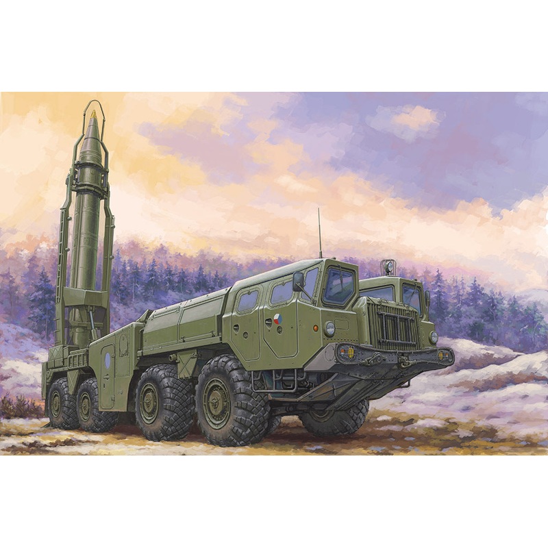 Hobby Boss 82939 1/72 Soviet (9P117M1) Launcher w/ R17 Rocket 9K72 Missile Complex Elbrus Scud B