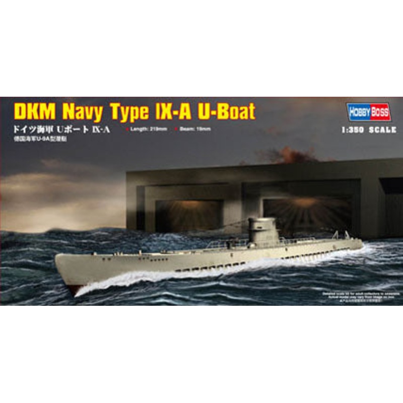Hobby Boss 83506 1/350 DKM Navy Type lX-A U-Boat