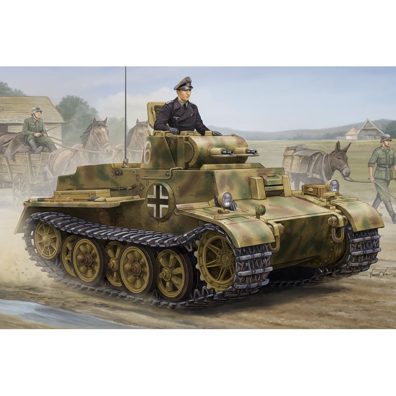 Hobby Boss 83805 1/35 German Pzkpfw.I Ausf.F (VK1801)-Late