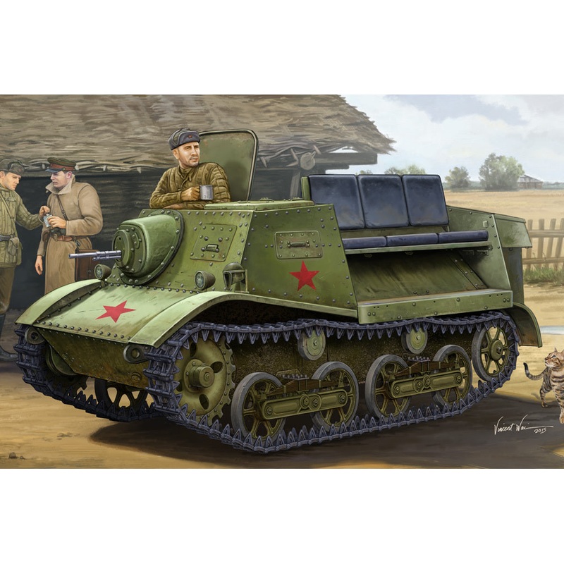 Hobby Boss 83847 1/35 Soviet T-20 Armored Tractor Komsomolets 1938