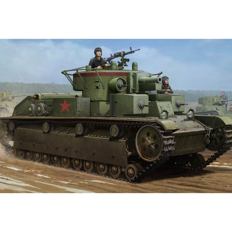 Hobby Boss 83852 1/35 Soviet T-28 Medium Tank (Welded)