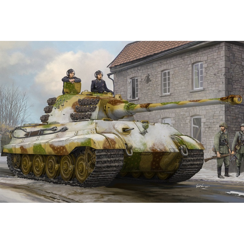 Hobby Boss 84532 1/35 Pz.Kpfw.VI Sd.Kfz.182 Tiger II (Henschel Feb-1945 Production) Model Kit