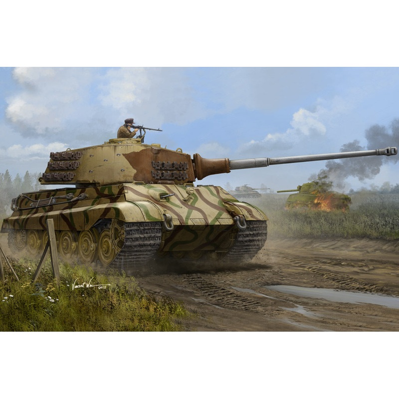 Hobby Boss 84533 1/35 Pz.Kpfw.VI Sd.Kfz.182 Tiger II (Henschel July-1945 Production) Model Kit