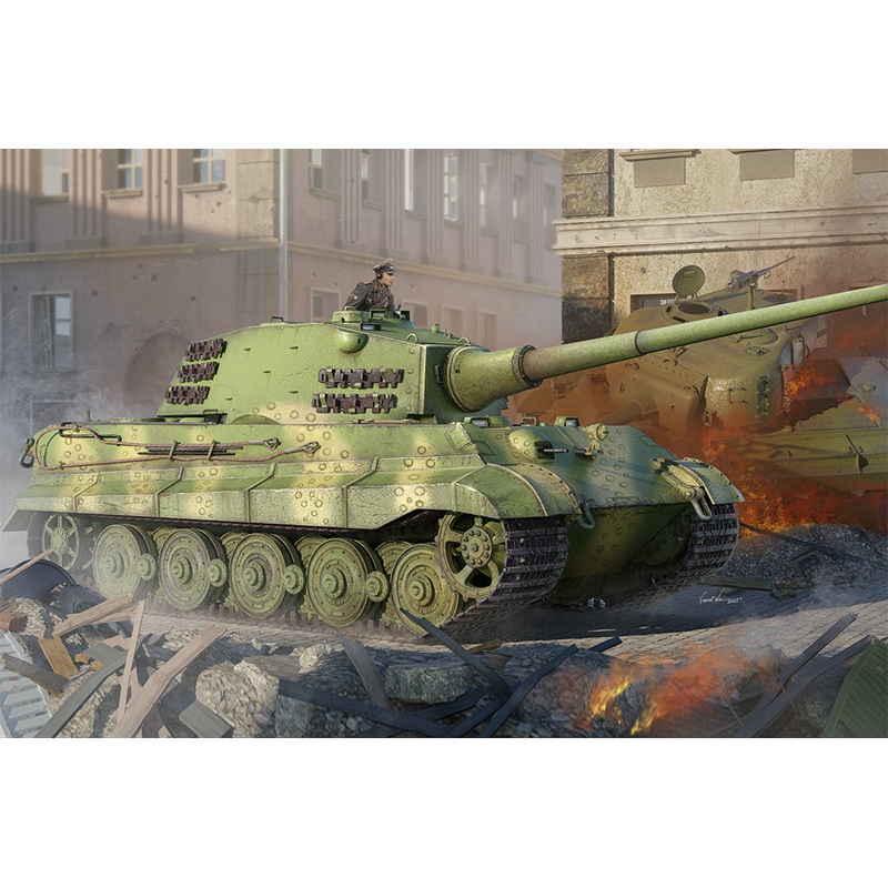 Hobby Boss 84559 1/35 Pz.Kpfw.VI Sd.Kfz.182 Tiger II (Henschel 105mm)