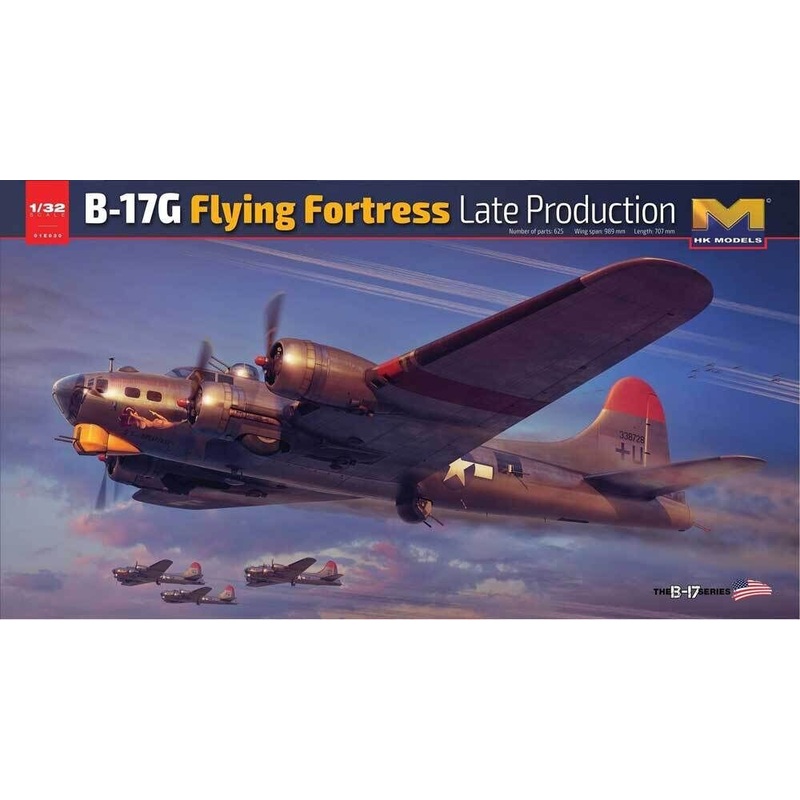 Hong Kong Models HKM01E030 1/32 B-17G Flying Fortress Late Version
