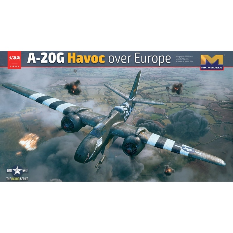 Hong Kong Models HKM01E039 1/32 A-20G Boston Havoc Over Europe