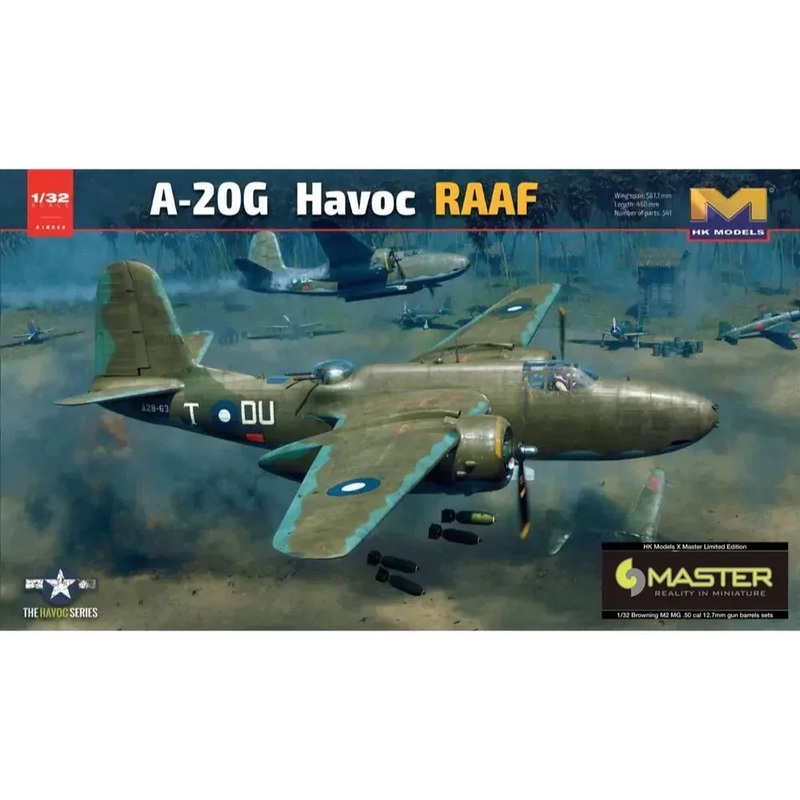 Hong Kong Models HKM01E042M 1/32 A-20 Havoc RAAF (Master Version)