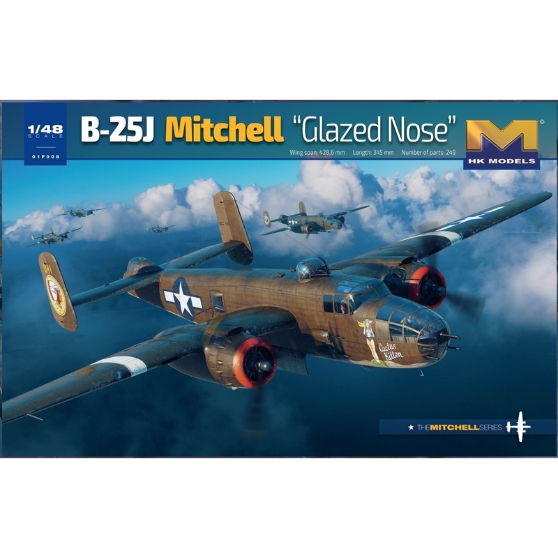 Hong Kong Models HKM01F008 1/48 B-25J Glazed Nose
