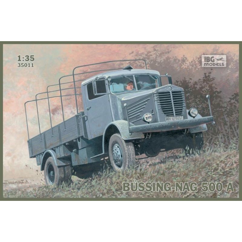 IBG Models 35011 IBG 1/35 BUSSING-NAG 500A Plastic Model Kit [35011]