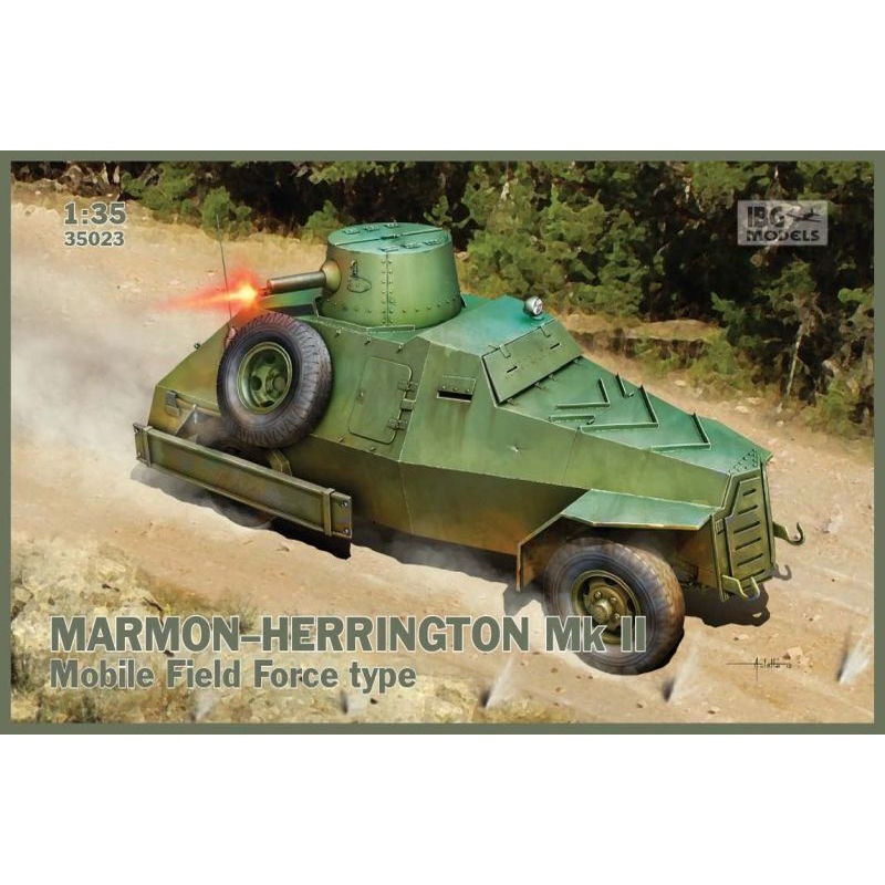 IBG Models 35023 IBG 1/35 MARMON-HERRINGTON Mk.II Mobile Field Force type Plastic Model Kit [35023]