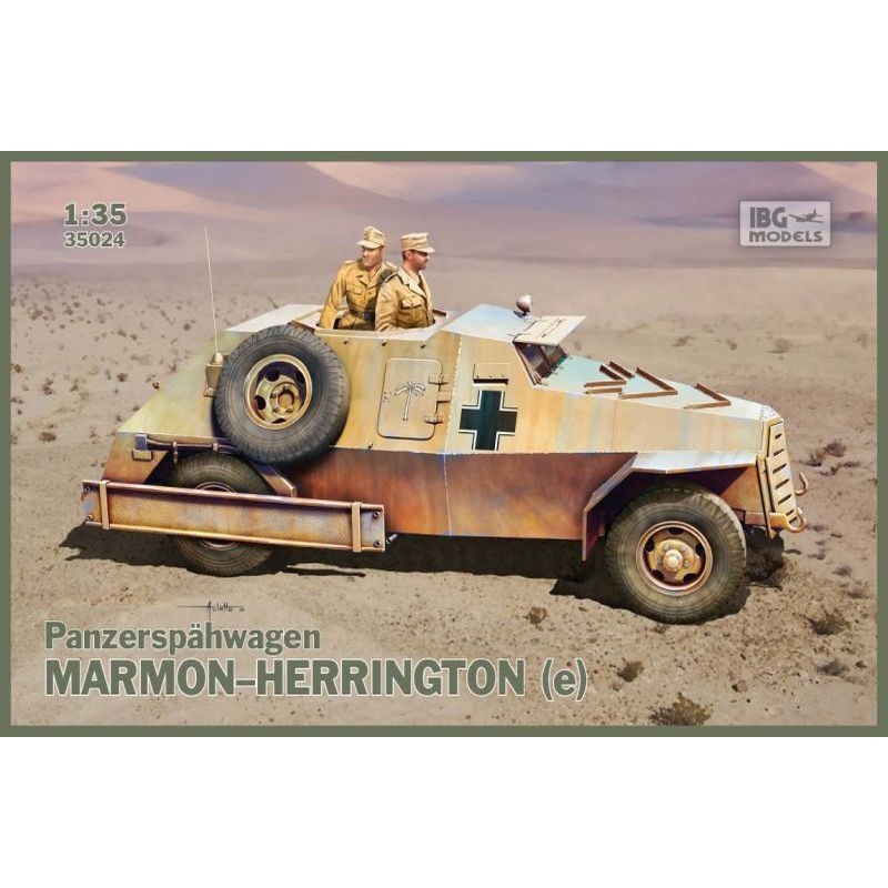 IBG Models 35024 IBG 1/35 PANZERSPAEHWAGEN MARMON-HERRINGTON (e ) Plastic Model Kit [35024]