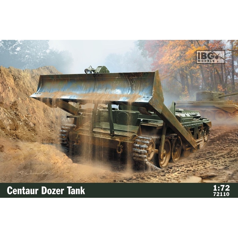 IBG Models 72110 IBG 1/72 Centaur Buldozer Plastic Model Kit