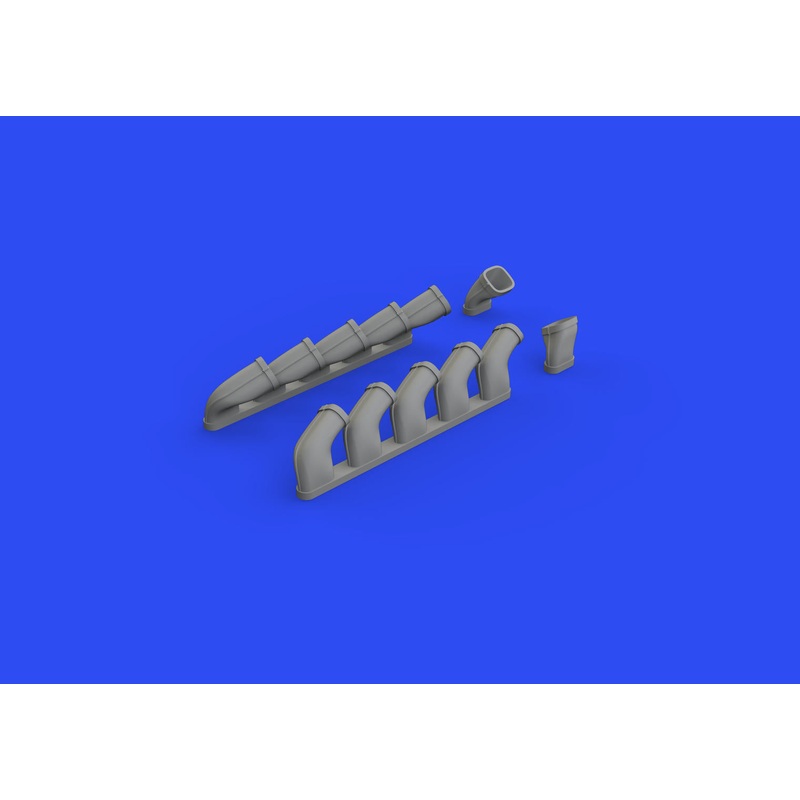 Eduard 648618 1/48 IL-2 exhaust stacks Brassin