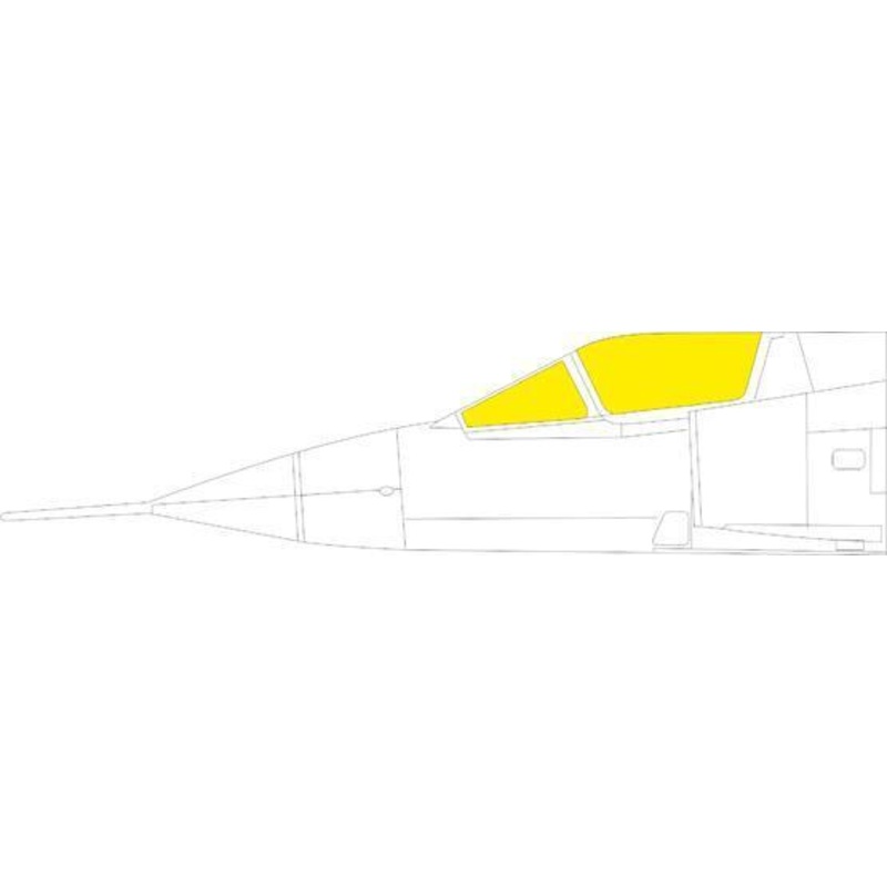 Eduard CX609 1/72 Mirage III CJ Mask