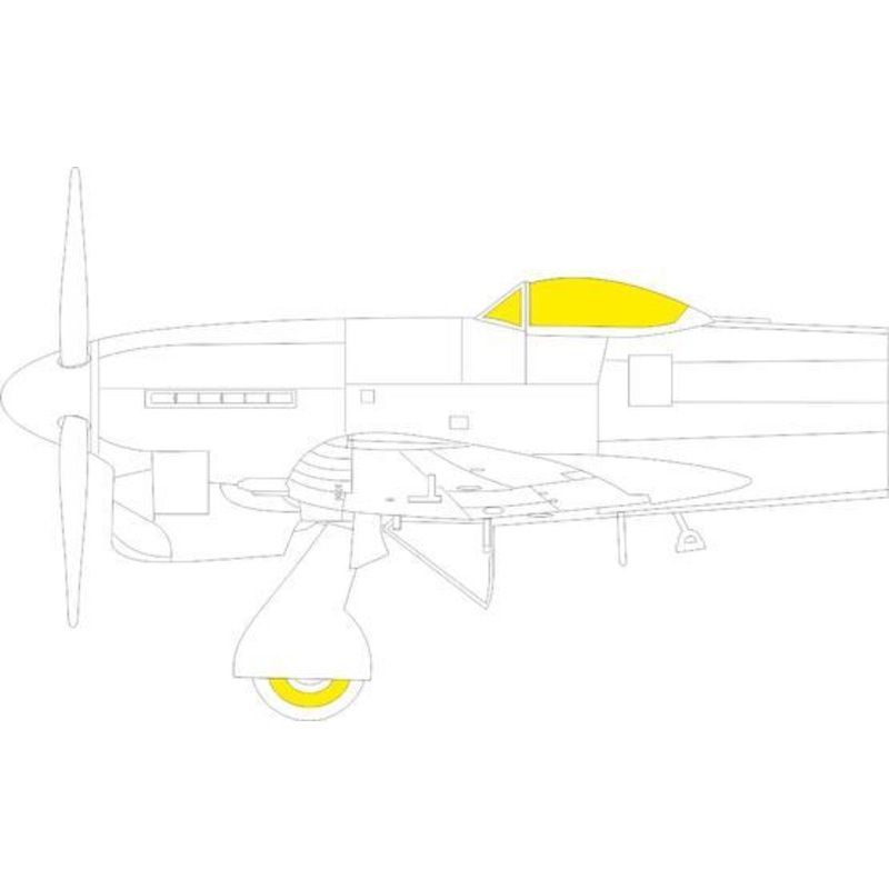 Eduard CX627 1/72 Tempest Mk. V Masks