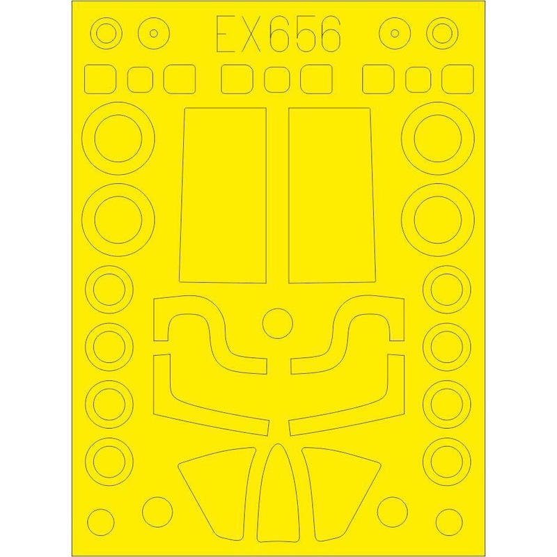 Eduard EX656 1/48 U-2A Mask Set (AFV Club)