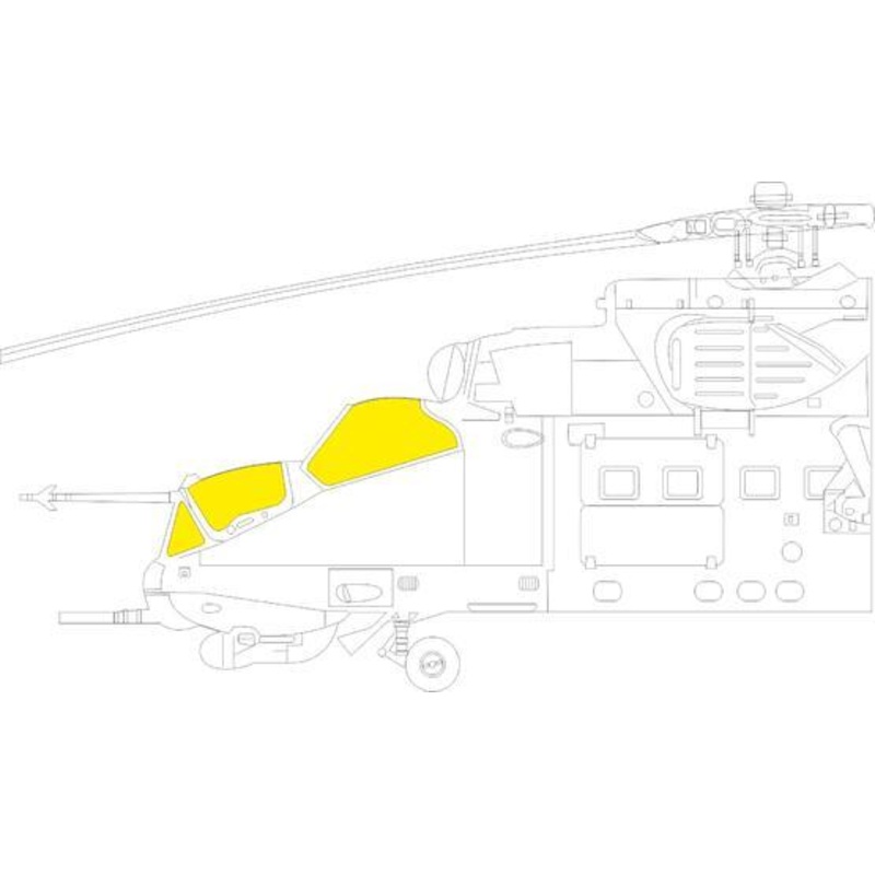 Eduard EX799 1/48 Mi-24P TFace Mask
