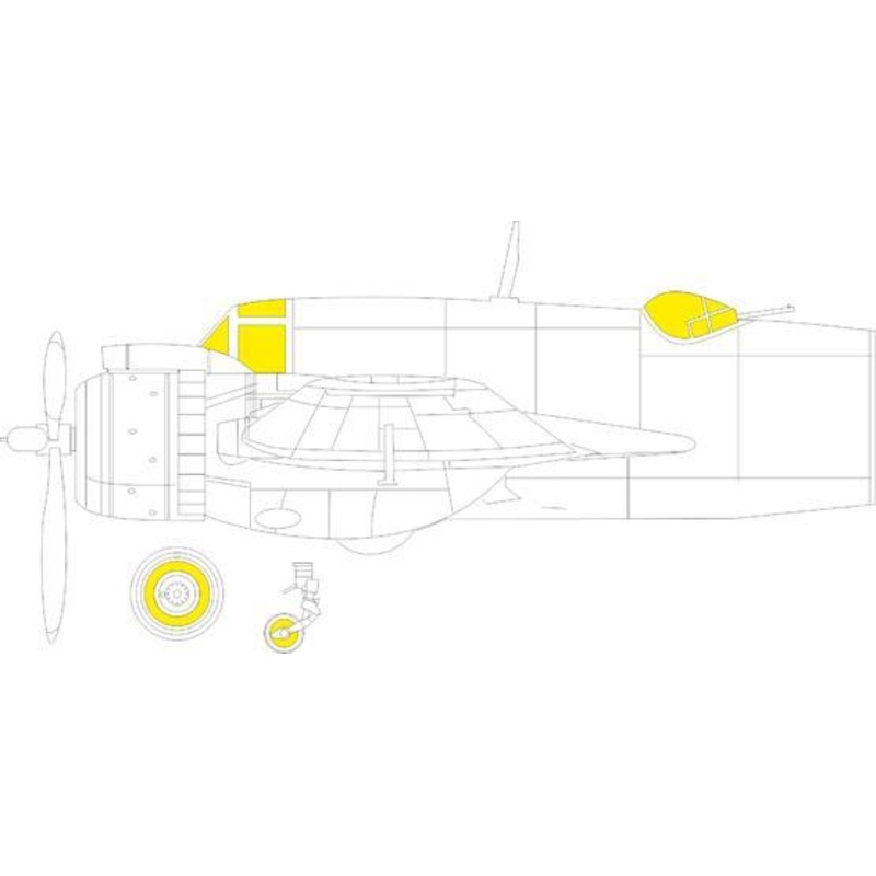 Eduard EX875 1/48 Beaufighter Mk. X TFace Masks
