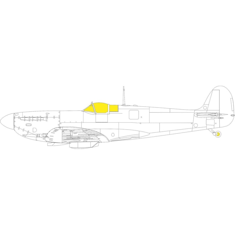 Eduard EX898 1/48 Spitfire Mk.XII TFace Mask