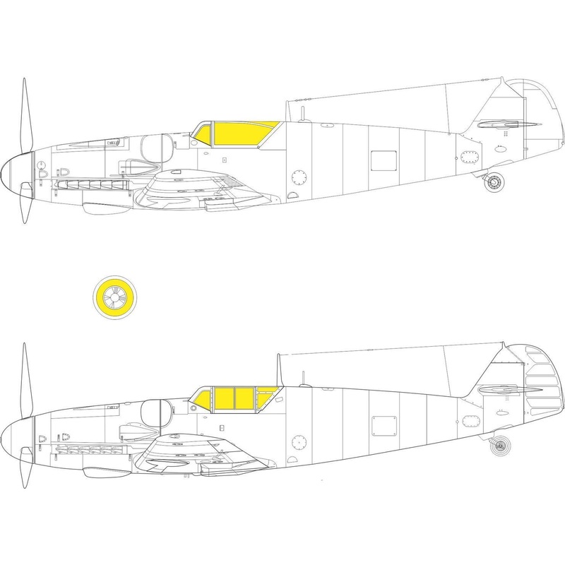 Eduard JX292 1/35 Bf 109G-6 Tface