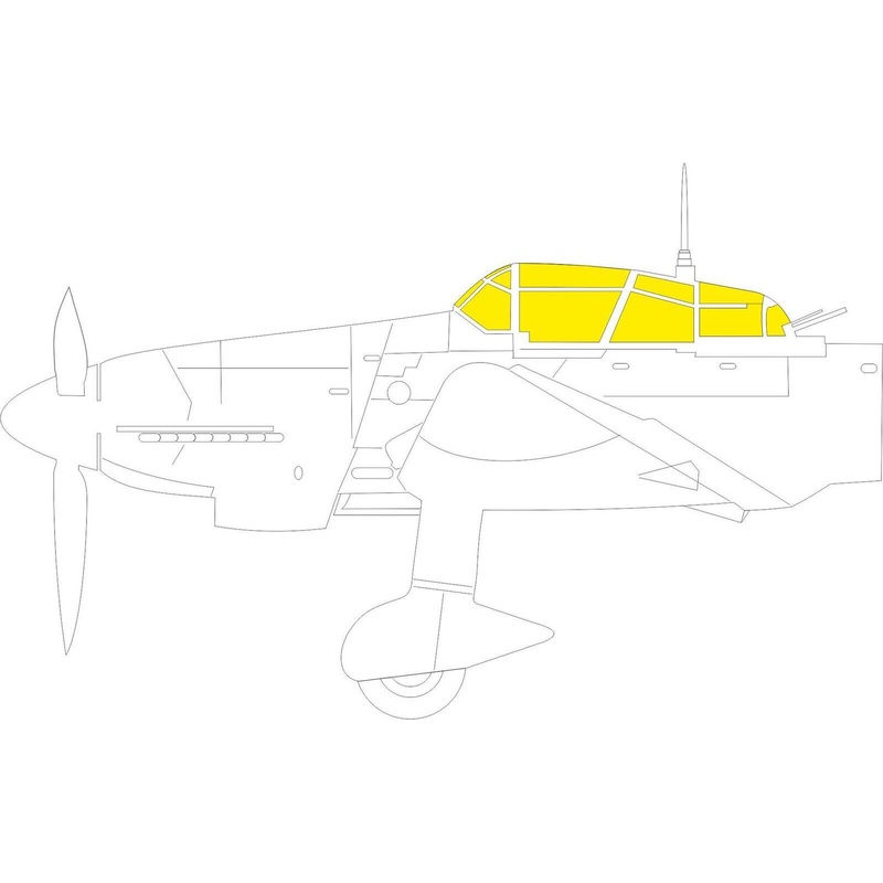 Eduard JX296 1/35 Ju 87G-1/2 TFace Mask