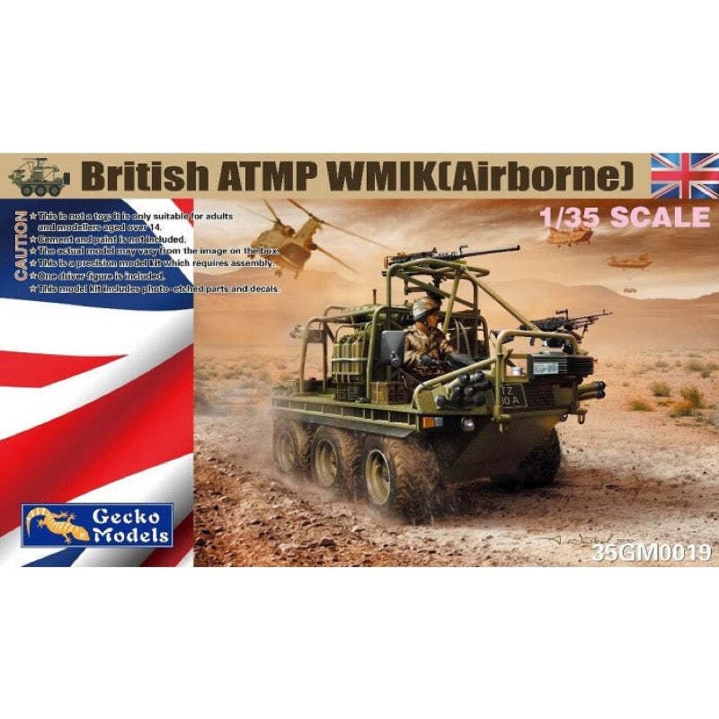 Gecko Models 35GM0019 1/35 British ATMP WMIK (Airborne)
