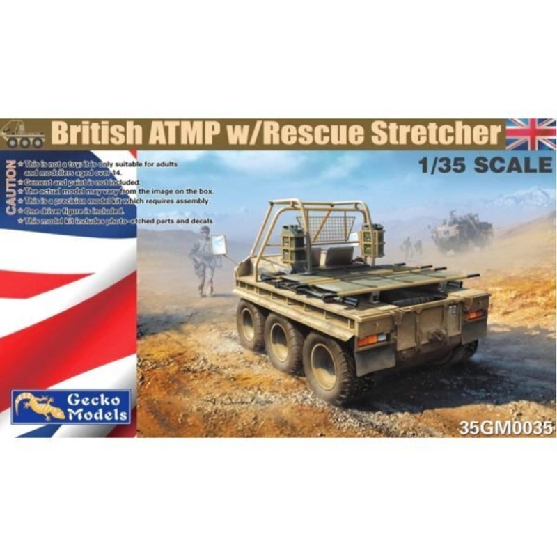 Gecko Models 35GM0035 1/35 British ATMP w Rescue Stretcher