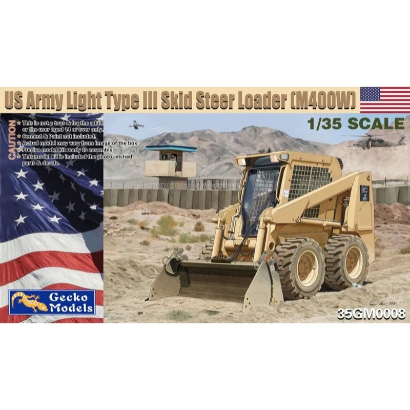 Gecko Models 35GM008 1/35 US Army Light Type III Skid Steer Loader (M400W)