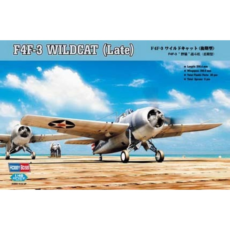 Hobby Boss 80327 1/48 F4F-3 Wildcat Late Version