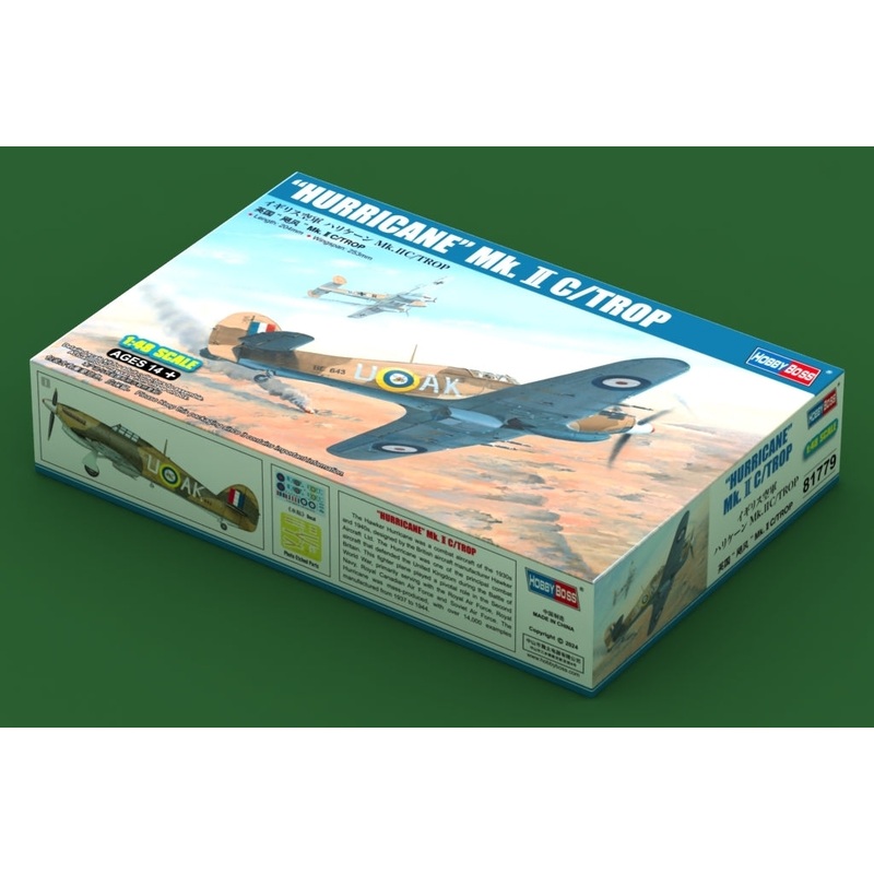 Hobby Boss 81779 1/48 HURRICANE Mk.II C/TROP