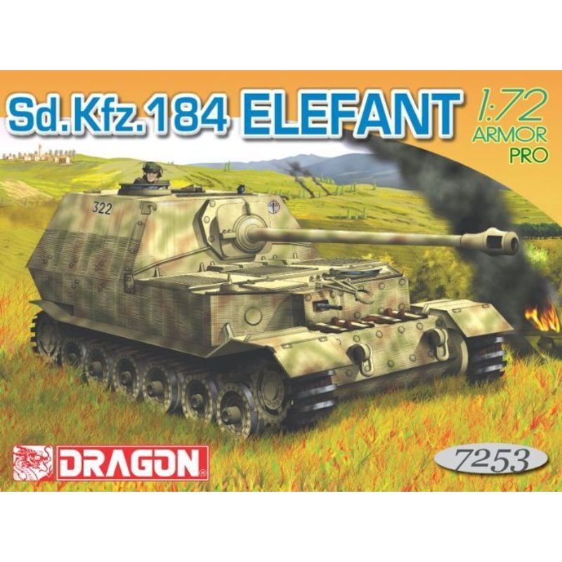 Dragon Model 7253 1/72 Sd.Kfz.184 Elefant
