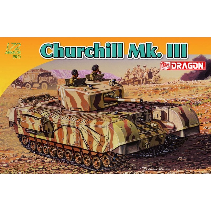 Dragon Model 7396 1/72 British Churchill Mk.III