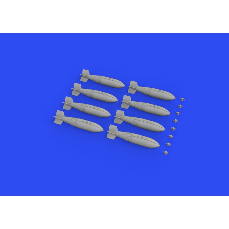 Eduard 672277 1/72 British 1000lb retarded bombs Brassin