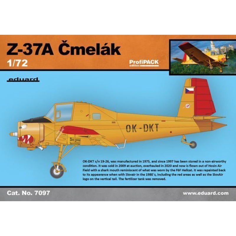 Eduard 7097 1/72 Z-37A Cmelak