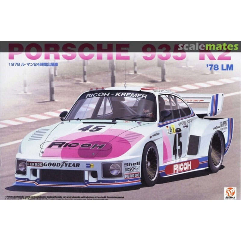 Beemax 24025 1/24 Porsche 935 K2 1978 Le Mans 24 Hours