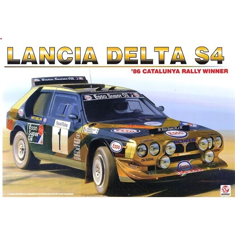 Beemax 24034 1/24 Lancia Delta S4 ’86 Catalonia Rally Winner