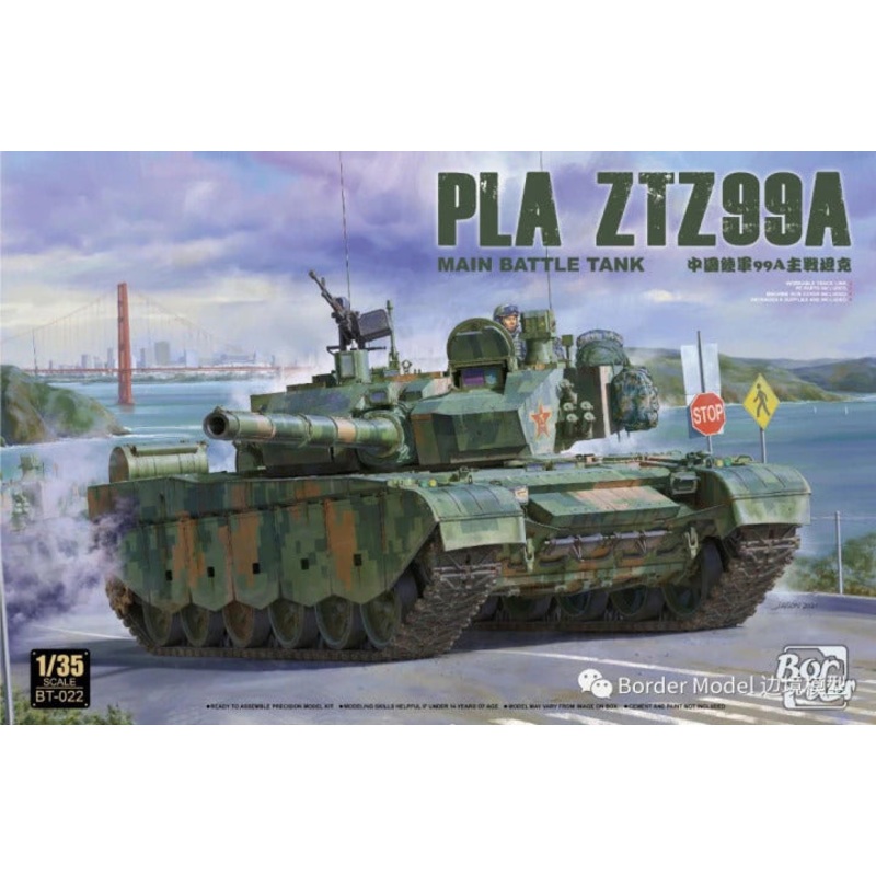 Border Model BT022 1/35 PLA ZTZ99A Main Battle Tank