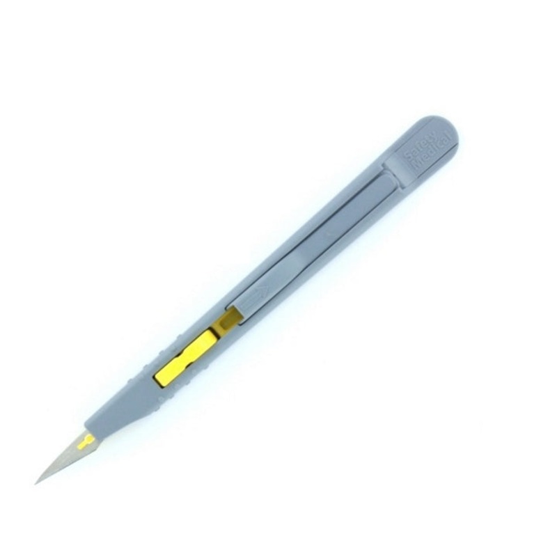 Bravo Handtools 182152 Retractable #11 Yellow Safety Knife
