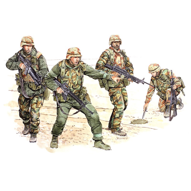 Dragon Model 3015 1/35 U.S. 1st Infantry Div Big Red One
