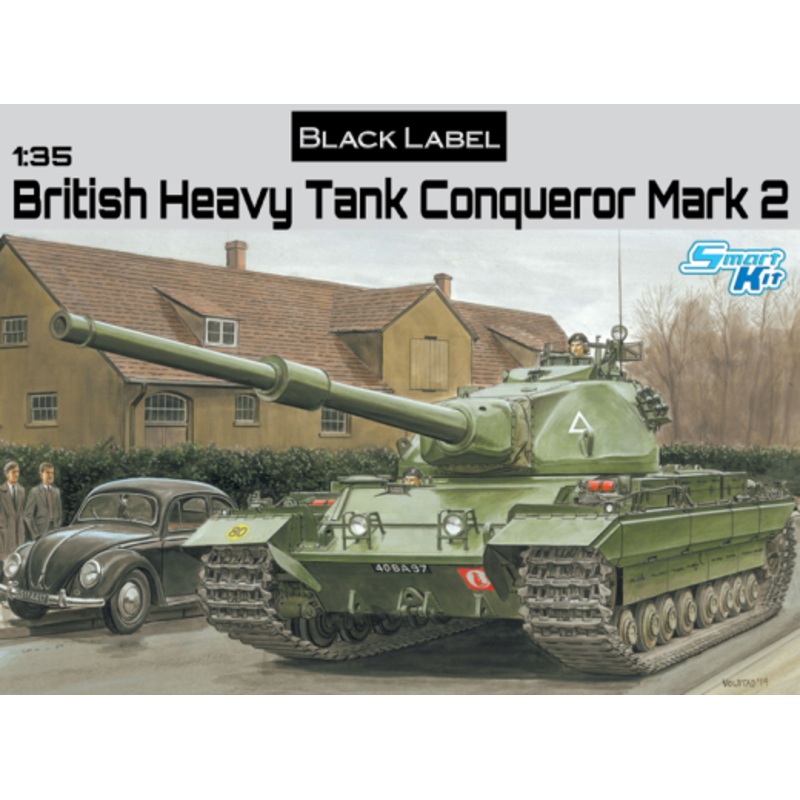 Dragon Model 3555 1/35 British Heavy Tank Conqueror