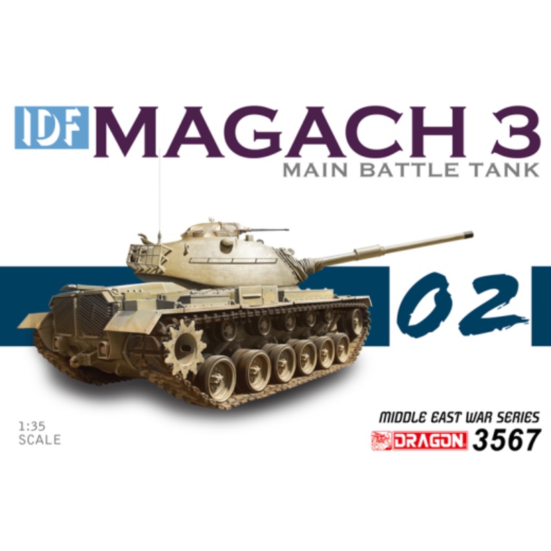 Dragon Model 3567 1/35 IDF Magach 3