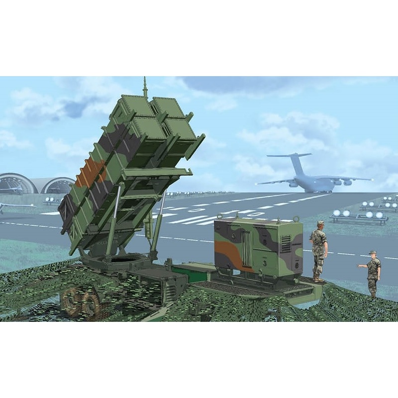 Dragon Model 3604 1/35 MIM-104C Patriot Surface-to-Air Missile (SAM) System (PAC-2)