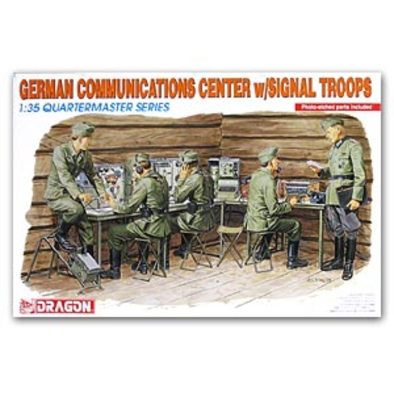 Dragon Model 3826 1/35 German Communications Center w/ Sign
