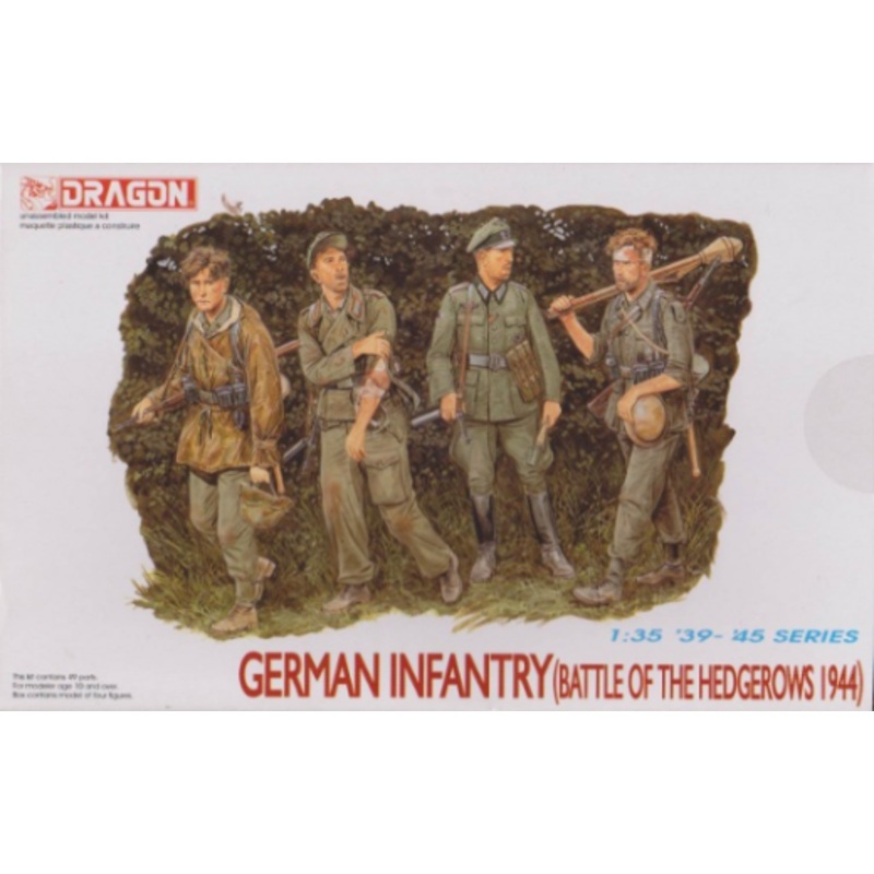 Dragon Model 6025 1/35 German Infantry (Battle Of The Hedgerows 1944)