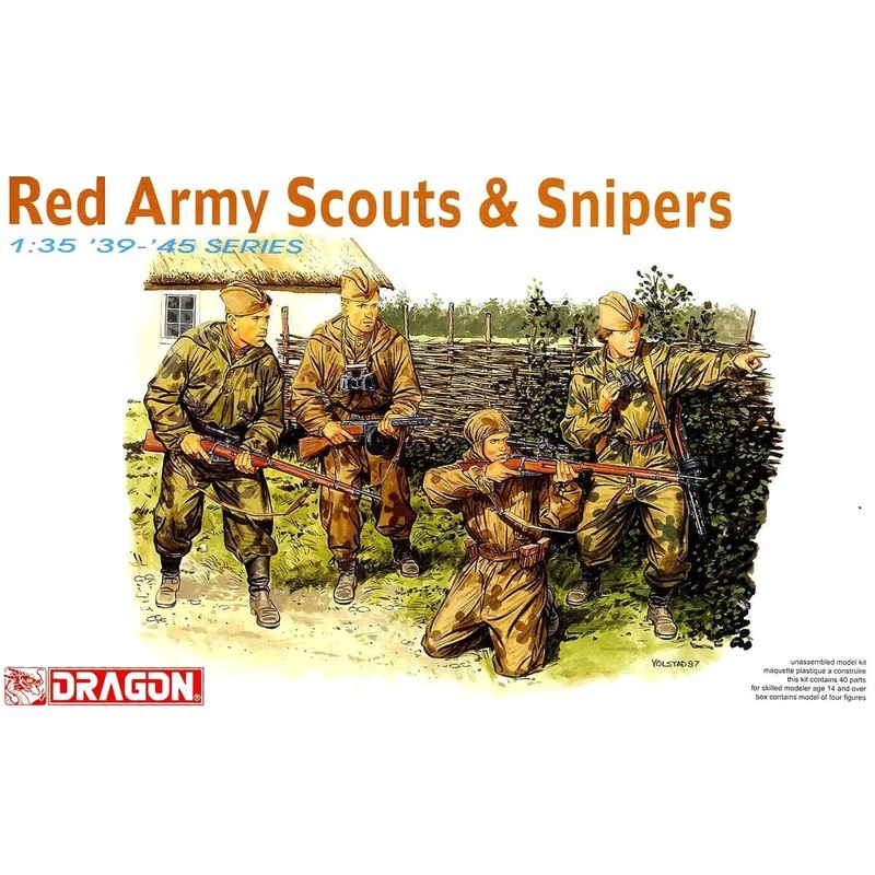 Dragon Model 6068 1/35 Red Army Scouts & Snipers