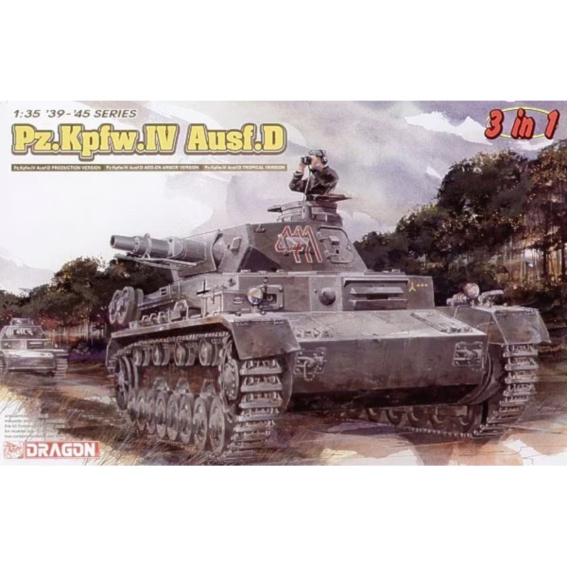 Dragon Model 6265 1/35 Pz.Kpfw.IV Ausf.D