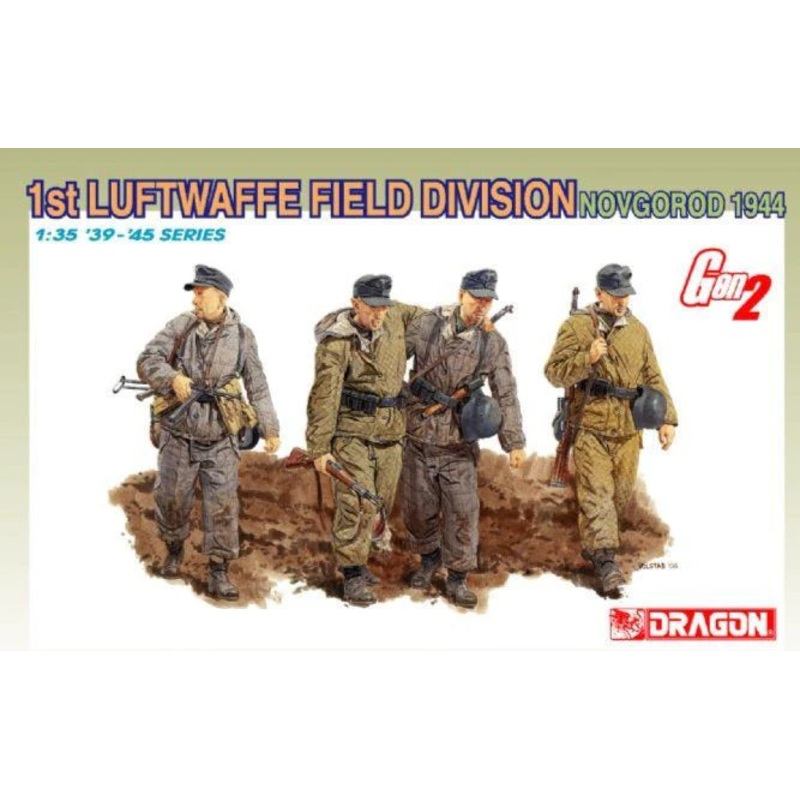 Dragon Model 6274 1/35 1st Luftwaffe Field Division (Novgorod 1944)