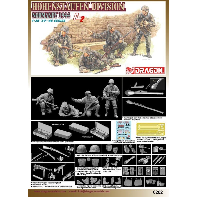 Dragon Model 6282 1/35 Honenstaufen Div. (Normandy 1944)