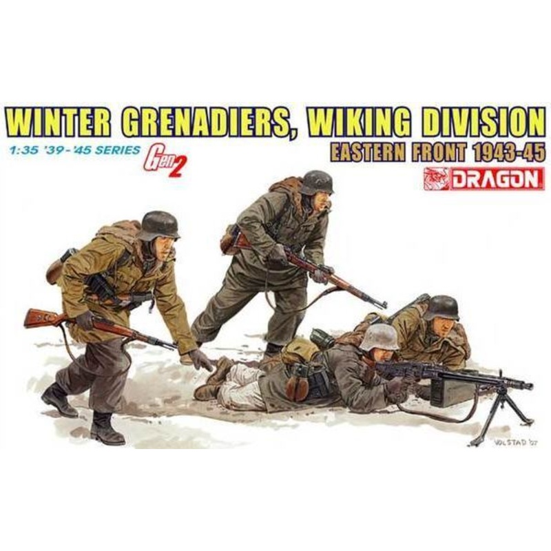 Dragon Model 6372 1/35 Winter Grenadiers Wiking Division (Eastern Front 1943-45)