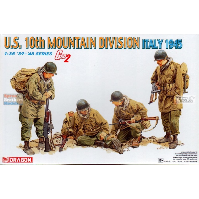 Dragon Model 6377 1/35 U.S. Army 10th Mountain Division (Italy 1945)